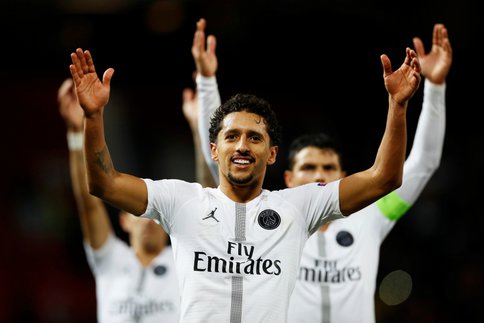 Marquinhos a crevé l'écran. (Reuters) Marquinhos a crevé l'écran. (Reuters)