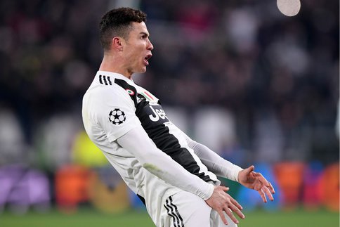 La célébration de Ronaldo contre l'Atlético. La célébration de Ronaldo contre l'Atlético.