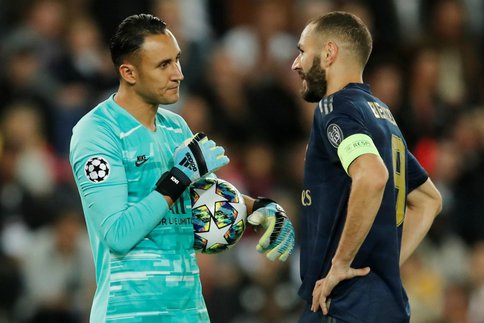 Navas et Benzema. (Reuters) Navas et Benzema. (Reuters)