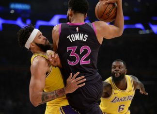 Les Lakers encore battus !