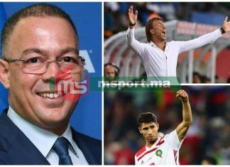 CAF Awards 2018: Fouzi Lekjaa,Achraf Hakimi et Hervé Renard primés à Diamindia (Sénégal)