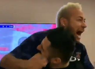 Manchester United-PSG: la réaction euphorique de Neymar sur les buts de Paris