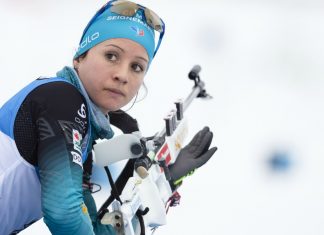 Soldier Hollow-Relais mixte: Les Bleus victorieux