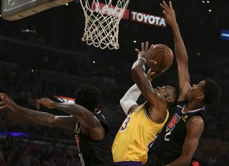 Les Lakers encore battus !