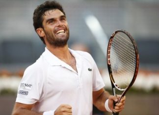 L’Espagnol Pablo Andujar et le Français Benoît Paire en finale du Grand Prix Hassan II de tennis
