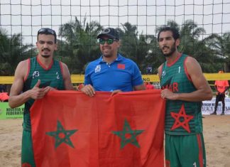 La sélection marocaine de beach-volley remporte le Championnat d’Afrique des Nations