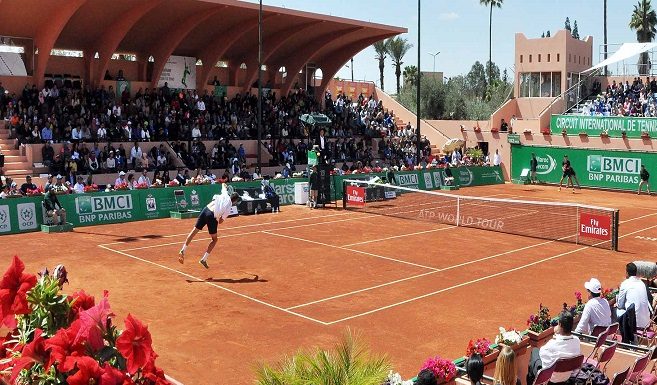 35è édition du Grand Prix Hassan II de tennis : Les Français Gilles Simon et Jo-Wilfried Tsonga qualifiés pour les 8èmes de finale