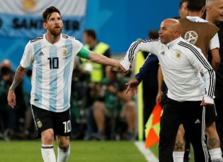 Messi “souffre beaucoup” en Argentine, selon Sampaoli