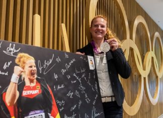 CIO –Athlétisme : la lanceuse allemande Betty Heidler récupère sa médaille après sa retraite