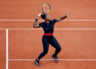 Serena Williams s’entraîne à Paris