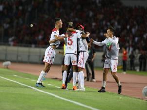 Botola Maroc Télécom D1 (Mise à jour 27è journée): le WAC champion à une journée de la fin après sa victoire (4-1) face à l’OCK