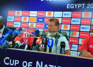 Hervé Renard : la sélection nationale n’a pas fait un grand match face à l’Afrique du Sud mais elle a réalisé le plus important