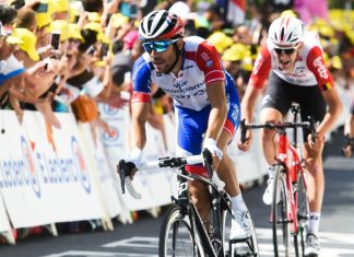 La Planche des Belles Filles avec des Bleus ambitieux