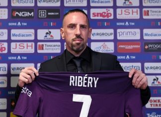 Fiorentina: Ribéry dans le groupe face à Naples