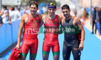 Jeux africains-2019- Triathlon (Elite hommes): Badr Siwane et Mehdi Essadiq offrent au Maroc l’or et l’argent