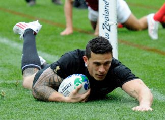 All Blacks: Bill Williams dans les 31, pas Franks
