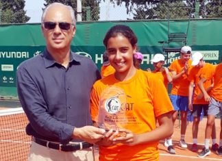 Afrique –Tennis : Aya El Aouni remporte à Tunis le Master Africain de tennis -14 ans
