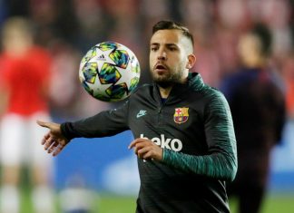 Barça: Jordi Alba rechute et sera absent 3 semaines