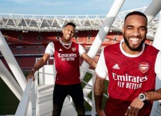 Premier League : Le nouveau maillot domicile d’Arsenal dévoilé