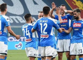 فوزا نابولي و روما يعيدان ميلان إلى المركز السابع في صراع الأوروبا ليغ