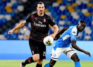 نابولي يوقف زحف ميلان، و يبقيه على بعد نقطتين من مركزه السادس