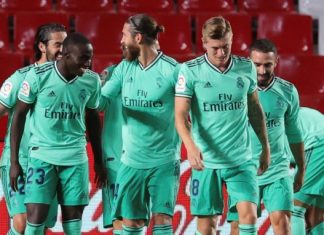 ريال مدريد يهزم غرناطة و يقترب من الليغا الغائبة عن خزائنه منذ سنة 2017.