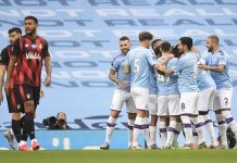 السيتي يهزم بورنموث