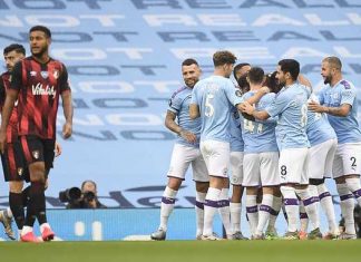 السيتي يهزم بورنموث