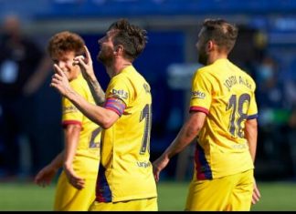 البارصا يختتم موسمه المحلي بفوز معنوي على ألافيس