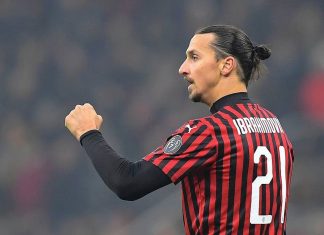 ميلان يواصل التسلق بعد ثنائية إبرا