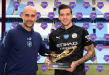 حارس مانشستر سيتي ينال جائزة القفاز الذهبي