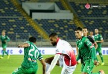 فريق الوداد الرياضي يتعادل إيجابا رغم تركيبته البشرية الكاملة