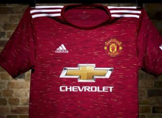 Manchester United dévoile son nouveau maillot domicile pour la saison 2020-2021