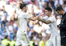 خاميس وبيل خارج قائمة الريال لمباراة السيتي