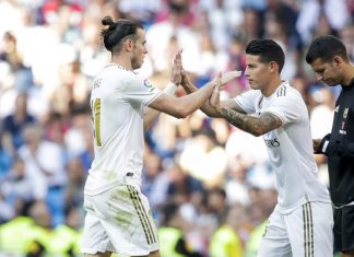 خاميس وبيل خارج قائمة الريال لمباراة السيتي