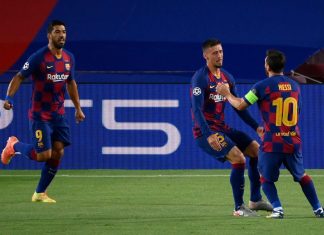 البارصا يطيح بنابولي ويضرب موعدا مع بايرن ميونيخ