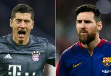 ميسي و ليفاندوفسكي.. وجه آخر من صراع برشلونة و بايرن الجمعة القادم