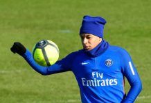 مبابي يعود لتداريب باريس سان جيرمان