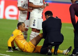 PSG : Navas sera absent contre Leipzig