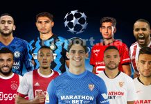 تسعة مغاربة بدوري الأبطال ثلاثة منهم بفريق واحد