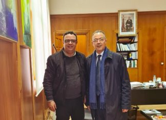 لقجع يستقبل رئيس فريق أولمبيك أسفي