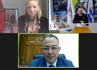 Entretien entre Fouzi Lekjaa et le président de la Fédération israélienne de football