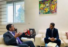 بالصور: رياضة ودراسة تجمع خالد القنديلي مع وزير التعليم