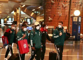 العملاق البافاري يصل إلى الدوحة للمشاركة في بطولة كأس العالم للأندية FIFA قطر 2020™.