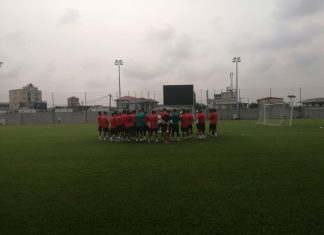 بالصور: حصة تدريبية لعناصر المنتخب المغربي للاعبين المحليين