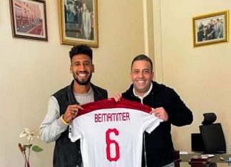 بامعمر يهدي قميص المنتخب للماص