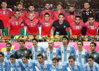 المنتخب المغربي للقاعة يواجه بطل العالم