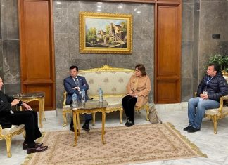 VolleyBall: Bouchra Hajij, félicitée par le ministre égyptien de la Jeunesse et des Sports