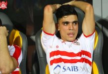 صدام بين بن شرقي و مدرب الزمالك في مستودع الملابس