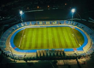 مباراة نهضة الزمامرة وأولمبيك آسفي بملعب العبدي بالجديدة